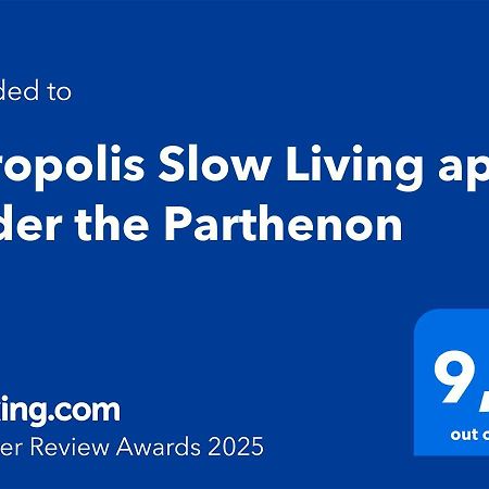 אתונה Acropolis Slow Living Apt Under The Parthenon מראה חיצוני תמונה