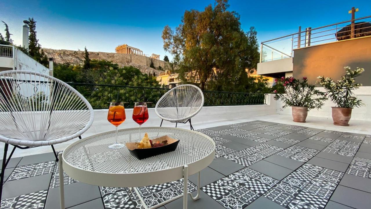 אתונה Acropolis Slow Living Apt Under The Parthenon מראה חיצוני תמונה
