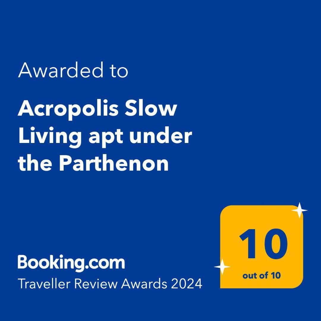 אתונה Acropolis Slow Living Apt Under The Parthenon מראה חיצוני תמונה