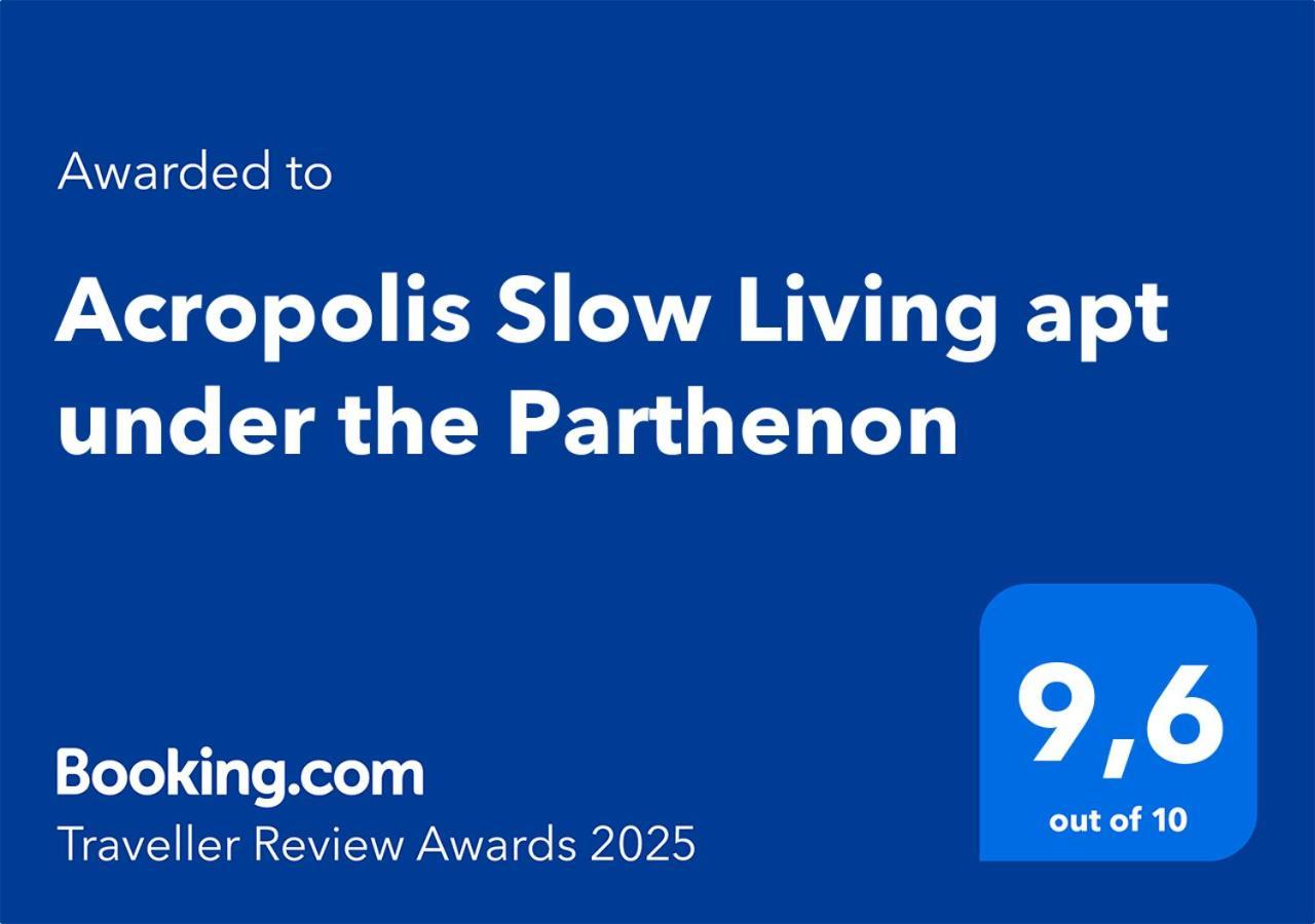אתונה Acropolis Slow Living Apt Under The Parthenon מראה חיצוני תמונה